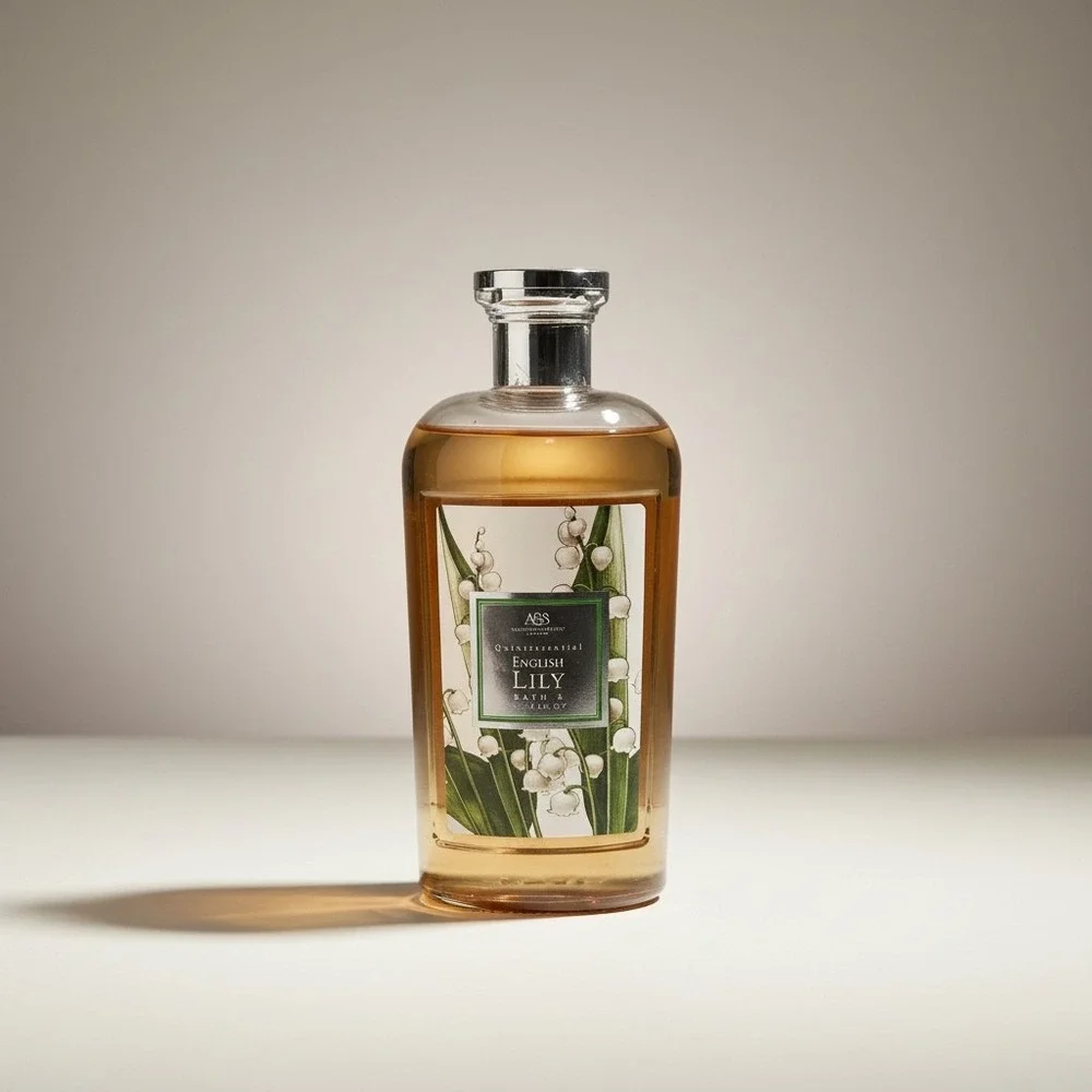 Atkinsons London English Lily Bath Shower Gel 17oz 500ml Discontinued HTF Luxury
